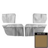 65AR35 Rear Arm Rest Covers for 1965 Chevelle,/Skylark Convertible Light Saddle - image 1