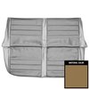 65AS4D35W Rear Seat Cover for 1965 Chevrolet Chevelle, 4-Door Wagon Light Saddle - image 1