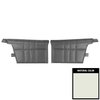 65BDN37VP Rear Door Panels for 1965 Chevrolet Impala Convertible Pre-Assembled White - image 1