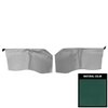 65BRN04C Rear Arm Rest Covers for 1965 Bonneville/Grand Prix/Catalina Hardtop Dark Aqua - image 1