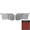 65BRN08C Rear Arm Rest Covers for 1965 Bonneville/Grand Prix/Catalina Hardtop Metallic Red - image 1