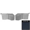 65BRN18C Rear Arm Rest Covers for 1965 Bonneville/Grand Prix/Catalina Hardtop Navy Blue - image 1