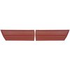 65CD30CS Rear Door Panels for 1965 Oldsmobile Cutlass Sport 2-Door Sedan Red - image 1