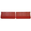65CD30S Front Door Panels for 1965 Oldsmobile Cutlass Sport 2-Door Sedan Red - image 1