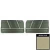 65PD227-P Front Door Panels for 1965 Pontiac 2 + 2 Pre-Assembled Parchment - image 1