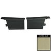 65PD227V-P Rear Door Panels for 1965 Pontiac 2 + 2 Convertible Pre-Assembled Parchment - image 1
