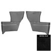 65RR20 Rear Arm Rest Covers for 1966 Chevrolet Corvair Convertible Bronze - image 1