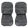 65USRC10U Front Bucket Seat Covers for 1965 Buick Riviera Black - image 1
