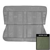 65XS4D02W Rear Bench Seat Cover for 1965 Chevrolet Nova 4 Door Wagon Aqua - image 1