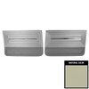 66AD4D21 Front Door Panels for 1966 Chevrolet Chevelle, 4 Door Sedan/Wagon 2 Tone Fawn - image 1