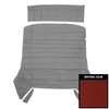 66AH103A-1 1st Design Basketweave Headliner for 1966-1967 Chevrolet A-Body Dark Red - image 1