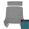 66AH106S-1 1st Design Basketweave Headliner for 1967 Chevrolet Chevelle, Bright Blue - image 1