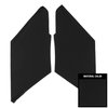 66AHB100BS Perforated Earmuff Boards for 1966-1967 Pontiac GTO/Lemans Sedan Black - image 1