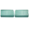 66BD05-P Front Door Panels for 1966 Chevrolet Impala SS Pre-Assembled 2 Tone Aqua - image 1