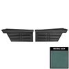 66BD13C-P Rear Door Panels for 1966 Chevrolet Impala SS Hardtop Pre-Assembled 2 Tone Blue - image 1
