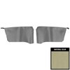 66BR27C Rear Arm Rest Covers for 1966-1967 Bonneville/Grand Prix/Catalina Hardtop Parchment - image 1