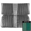 66BS4D05W-3 Rear Bench Seat Cover for 1966 Chevrolet Impala 4-Door Wagon 3rd Row 2 Tone Aqua - image 1