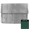 66GS04S Rear Seat Cover for 1966 Pontiac GTO Sedan Dark Aqua - image 1
