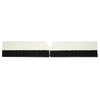 66KDH37-5 Front Door Panels for 1966 Dodge Coronet 500 White/Black - image 1