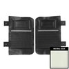 66KDH720V Rear Door Panels for 1966 Dodge Coronet 440 Convertible Pearl/White - image 1