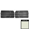 66PD227-P Front Door Panels for 1966 Pontiac 2 + 2 Pre-Assembled Parchment - image 1