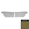 66PD46C-P Rear Door Panels for 1966 Pontiac Grand Prix Hardtop Pre-Assembled Ivy Gold - image 1