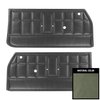 66RD02 Front Door Panels for 1966-67 Chevrolet Corvair Aqua - image 1
