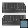 66RD14 Front Door Panels for 1966-67 Chevrolet Corvair Bright Blue - image 1