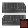 66RD30 Front Door Panels for 1966-67 Chevrolet Corvair Red - image 1