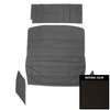 66SH100A Basketweave Headliner for 1966-1967 Oldsmobile Cutlass Black - image 1