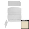 66SH101AS Basketweave Headliner for 1966-1967 Oldsmobile Cutlass 2 Door Sedan Deluxe White - image 1