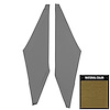 REAR SAILS /GOLD - image 1