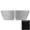 67AD4D10C Rear Door Panels for 1967 Chevrolet Chevelle, 4 Door Hardtop Black - image 1