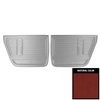 67AD4D30C Rear Door Panels for 1967 Chevrolet Chevelle, 4 Door Hardtop Red - image 1