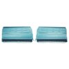 67BD14-P Front Door Panels for 1967 Chevrolet Impala Pre-Assembled Bright Blue - image 1