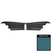 67BD14C-P Rear Door Panels for 1967 Chevrolet Impala Hardtop Pre-Assembled Brigh Blue - image 1