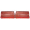 67BD30-P Front Door Panels for 1967 Chevrolet Impala Pre-Assembled Red - image 1