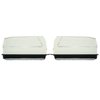 67BD37 Front Door Panels for 1967 Chevrolet Impala White/Black - image 1