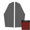 67BHB103S Surrey Earmuff Boards for 1967 Chevrolet Impala Dark Red - image 1