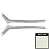 67BWL28C Windlace for 1967-1969 Impala/Bonnevelle/Catalina/Grand Prix Hardtop Pearl - image 1