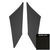 67FHB100B Perforated Earmuff Boards for 1967-1969 Pontiac Firebird Black - image 1