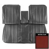 67GS30B Front Bench W/Arm Rest Seat Cover for 1967 Pontiac GTO/Lemans Red - image 1