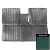 67PS04C Rear Bench Seat Cover for 1967 Pontiac Grand Prix Hardtop Dark Aqua - image 1