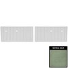 67TD24P Front Door Panels for 1967-1968 Chevrolet Truck Pre Assembled Dark Green - image 1
