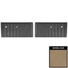 67TDZ02P Front Door Panels for 1967-1968 Chevrolet Truck Pre Assembled Gray - image 1