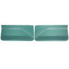 67UD04 Front Door Panels for 1967 Buick Skylark/GS400 Dark Aqua - image 1