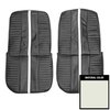67XS37U Front Bucket Seat Cover for 1967 Chevrolet Nova SS White - image 1