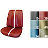 Bucket Seat Cover 1967 Chevy II/Nova SS - image 1