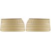 68AD46-P Front Door Panels for 1968 Chevrolet Chevelle, Platinum Pre-Assembled Ivy Gold - image 1