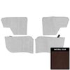 68AR01 Rear Arm Rest Covers for 1968 Oldsmobile Cutlass Convertible Maroon - image 1